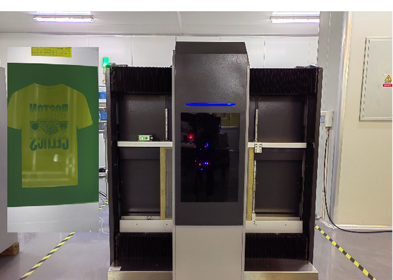 スクリーンサイズ 400x400mm/ 15.8x15.8 アプリケーションラベル内のスクリーンにコンピュータ